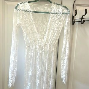 Lace  Maternity Dress